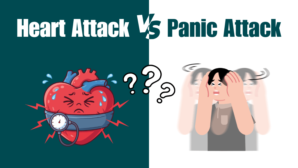 Heart Attack vs Panic Attack. Andre Nel Coaching. Panic Attack Treatment
